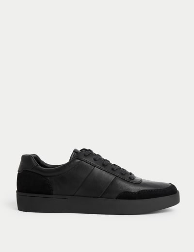 Wide Fit Airflex Leather Shoes M S Collection M S