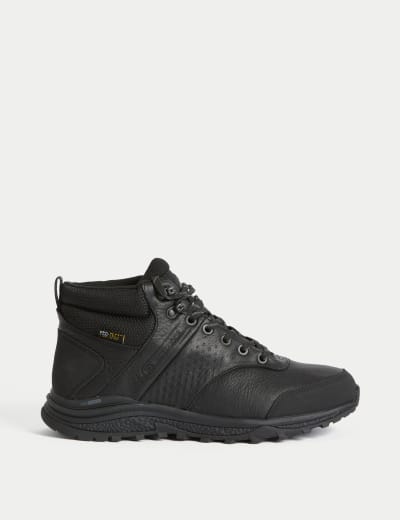 Leather Waterproof Walking Shoes M S Collection M S