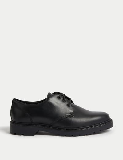 Leather Derby Heritage Shoes M S Collection M S