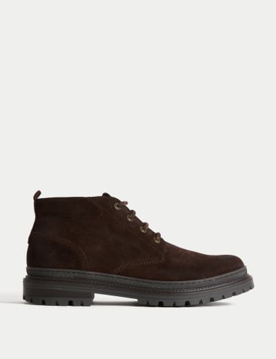 Leather Casual Boots M S Collection M S