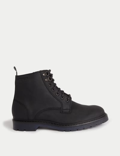 Leather Casual Boots M S Collection M S