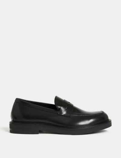 M and s ladies loafers clearance