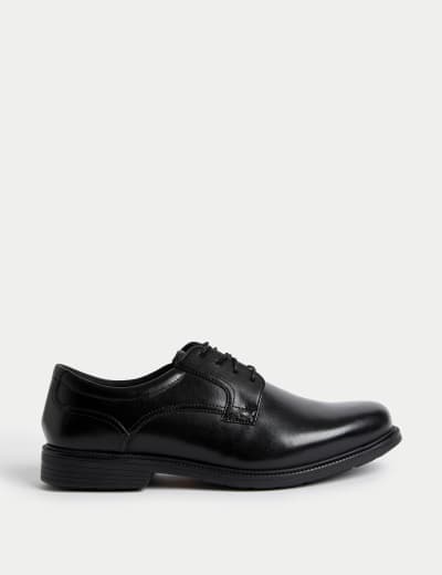 Wide Fit Airflex Leather Shoes M S Collection M S