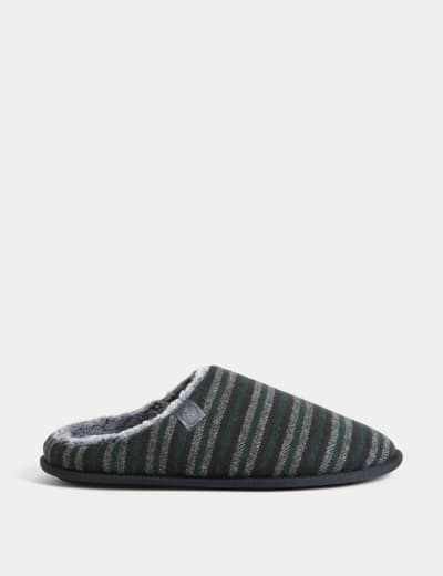 Fair Isle Slipper Boots with Freshfeet M S Collection M S