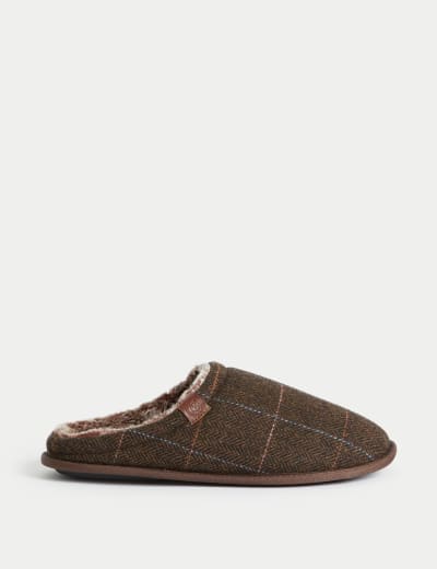 Cable Knit Slipper Boots with Freshfeet M S Collection M S