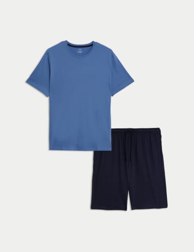 M and s pyjama shorts on sale