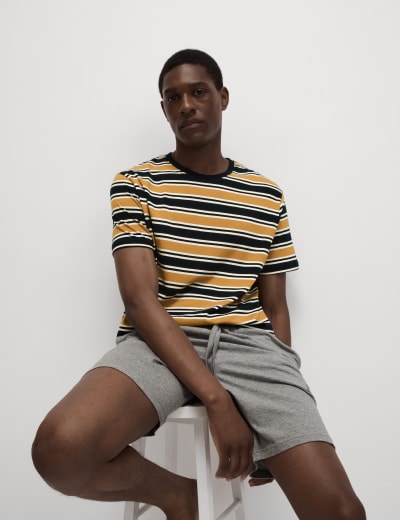 Mens pyjamas shorts and top clearance
