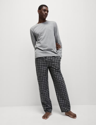Brushed cotton pyjamas m&s deals