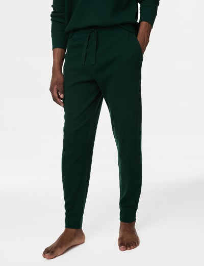 Pure Cotton Checked Loungewear Bottoms M S Collection M S