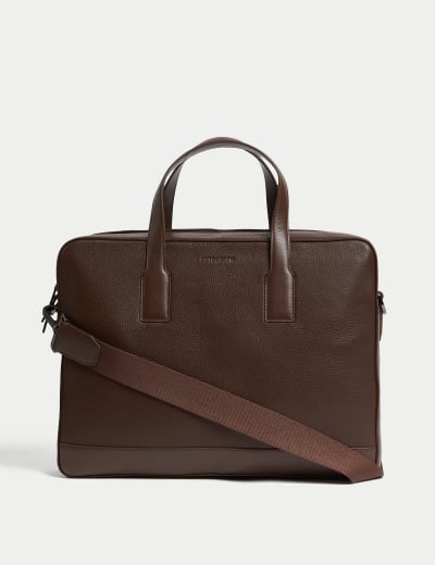 Leather Weekend Bag Autograph M S