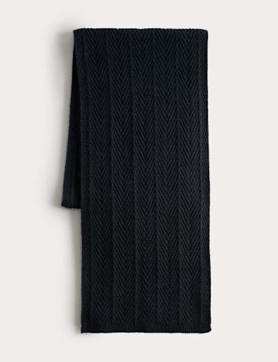 Lewiis Herringbone Colour Block Scarf | Ted Baker | M&S