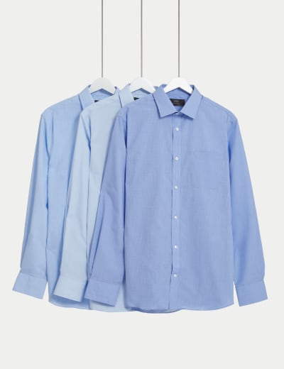M and s short sleeve shirts on sale