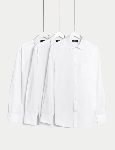 Marks and spencer short sleeve formal shirts top