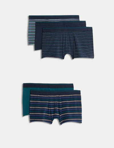 5pk Cotton Rich Cool Fresh Hipsters M S Collection M S