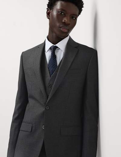 Marks and spencer suit jacket sales