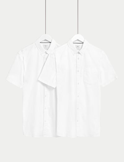 M and s short sleeve shirts 2025