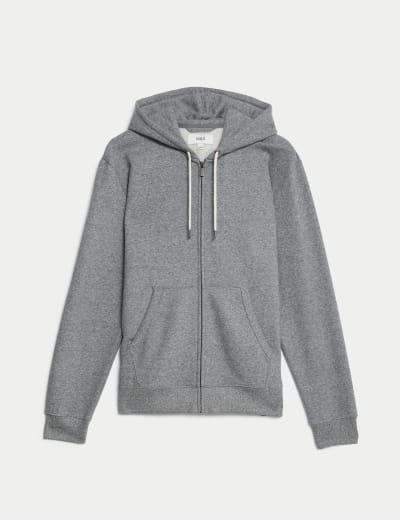 M&s mens zip up hoodie best sale