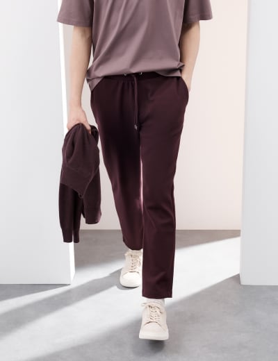 Marks and spencer straight leg joggers hot sale