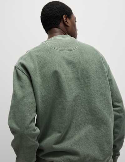 Pure Cotton Crew Neck Sweatshirt | M&S Collection | M&S