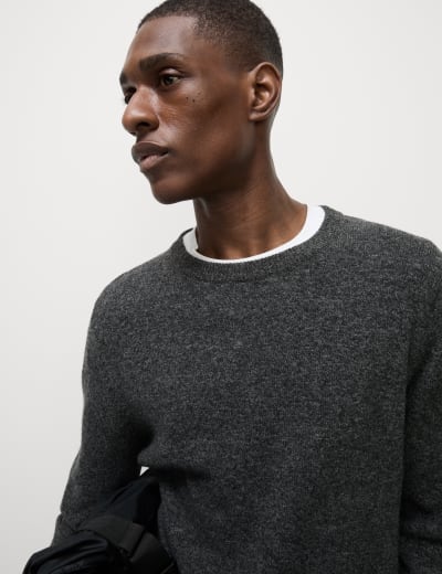 Extra Fine Lambswool Rich Jumper M S Collection M S