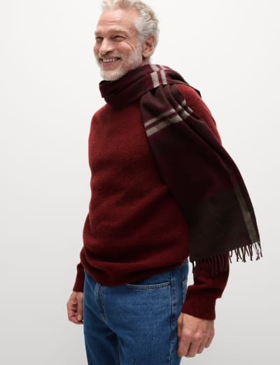 M&s extra fine lambswool jumper on sale