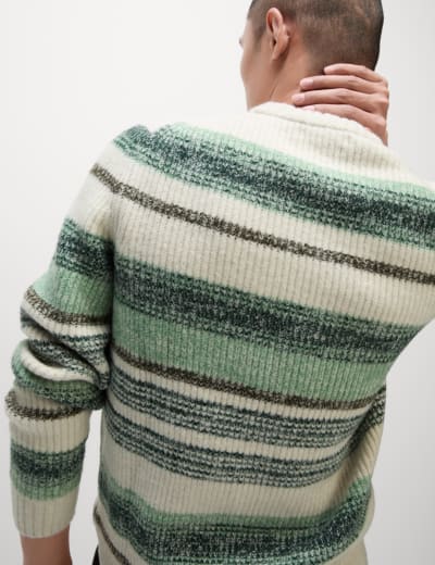 Supersoft Fair Isle Crew Jumper with Wool | M&S Collection | M&S Supersoft Fair Isle Crew Jumper with Wool | M&S Collection | M&S