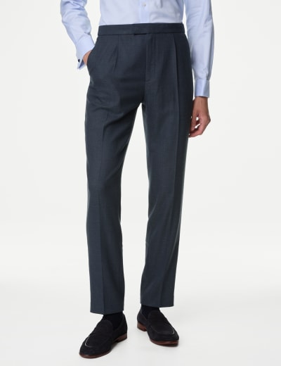 Linen trousers mens m&s deals