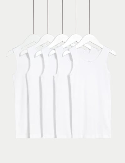 Boys short sleeve vests clearance