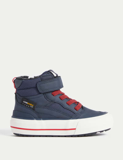 Kids Freshfeet Zip High Tops 4 Small 7 Large M S Collection M S