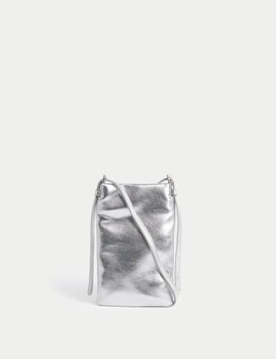 Gold Glitter Crossbody Bag M S Collection M S