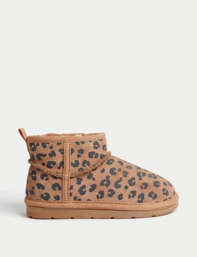 Marks and spencer leopard boots hot sale