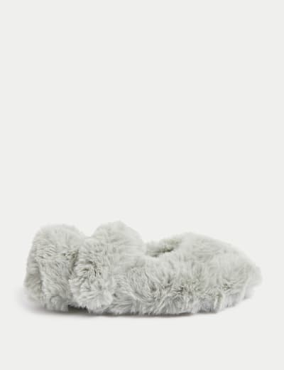 Kids Pom Pom Slipper Boots 4 Small 6 Large M S Collection M S