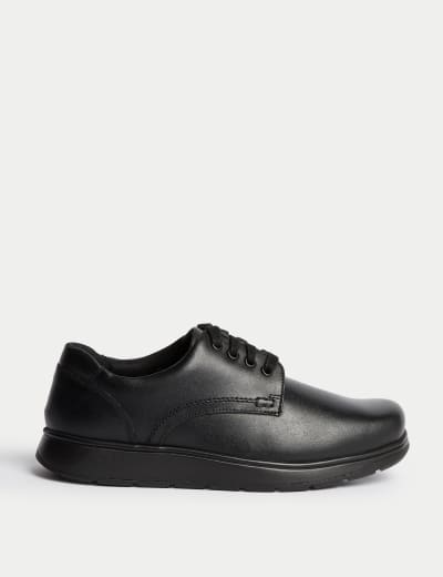 Kids Leather Lace Up School Shoes 13 Small 10 Large M S Collection M S