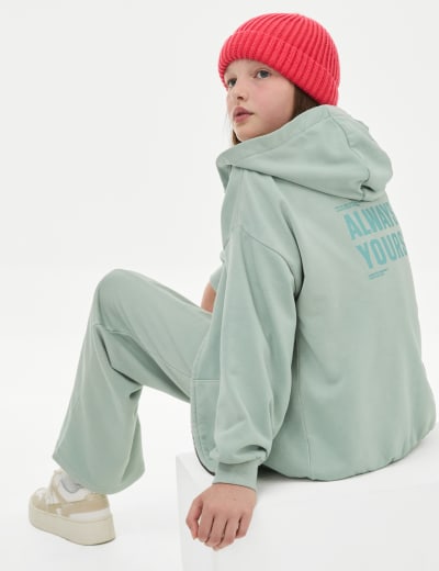 Harry Potter Cotton Spells Slogan Hoodie 6 16 Yrs M S Collection M S