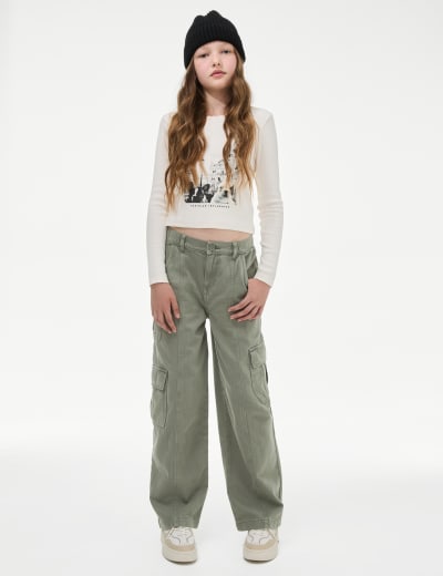 M&s girls joggers best sale