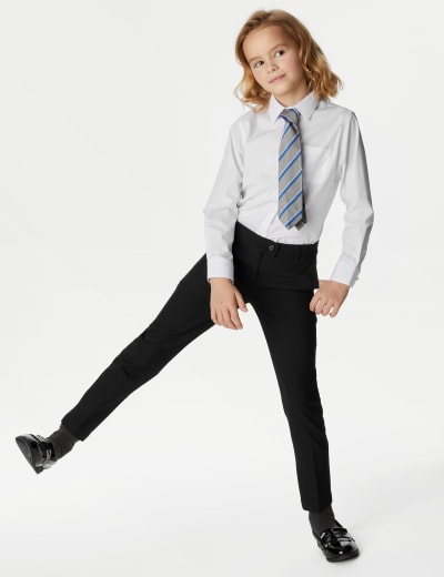 Girls Turn Up School Shorts 2 16 Yrs M S Collection M S