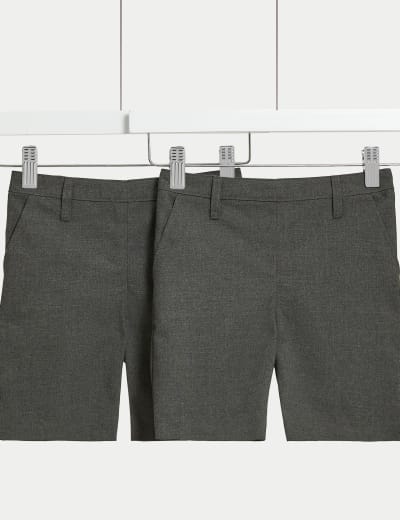 M&s school shorts grey deals