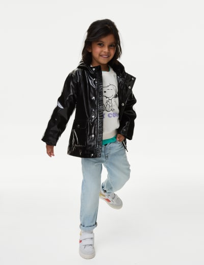 Girls fisherman coat store