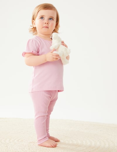M&s baby girl leggings top