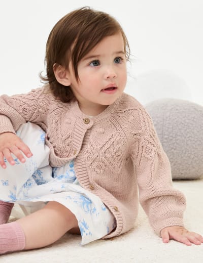 M and s baby cardigan hot sale