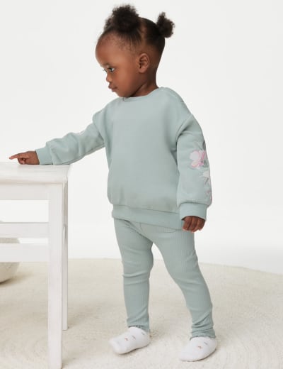 Little girl fleece lined leggings store