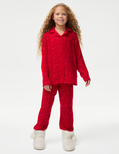 Kids pjs m&s outlet