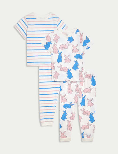 3pk Pure Cotton Koala Pyjamas 1 8 Yrs M S Collection M S