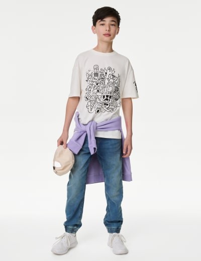 Jeans like joggers hot sale