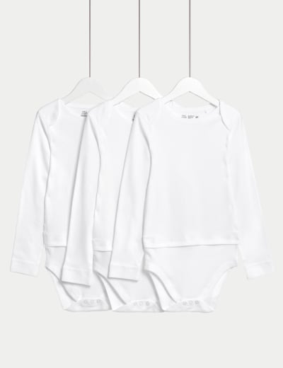 M&s baby long sleeve vests sales