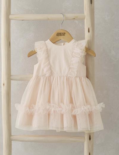 Tulle Frill Party Dress (0-3 Yrs) | Mamas & Papas | M&S