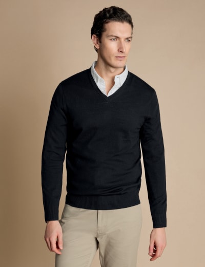 Mens v neck jumpers at m&s outlet