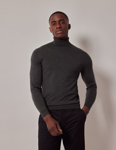 Charles tyrwhitt roll neck best sale