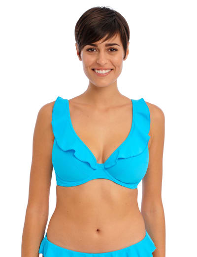 Amalfi Textured High Waisted Bikini Bottoms Boux Avenue M S