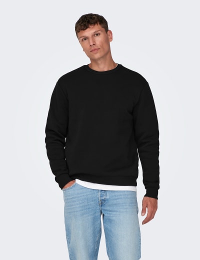 Pure Cotton Crew Neck Sweatshirt M S Collection M S